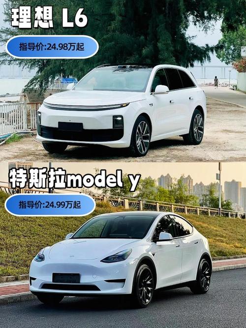 理想i8与特斯拉Model X同框，新车设计竟比Model X更厚实！你期待吗？