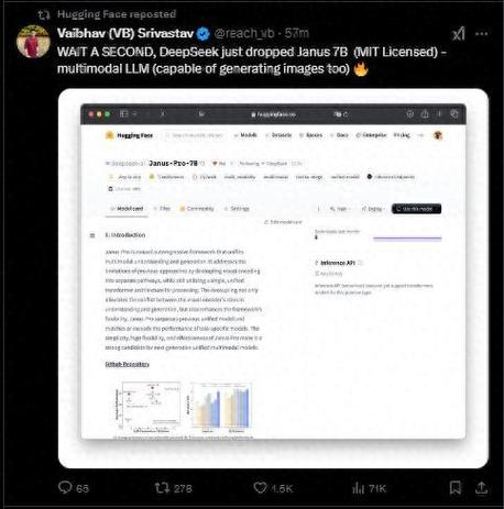 DeepSeek新模型Janus-Pro-7B击败DALL-E 3和Stable Diffusion，AI界神话继续！你体验了吗？  第8张