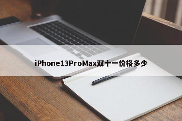 iPhone13ProMax双十一价格多少  第1张